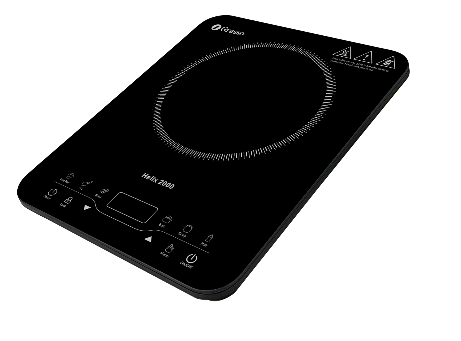 BẾP TỪ DƯƠNG ĐƠN GRASSO HELIX 2000